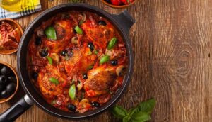 Chicken in zacusca sauce - autumn in dishes