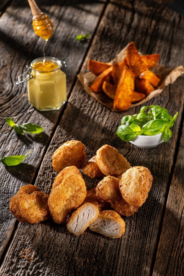 Nuggets cu sos honey mustard