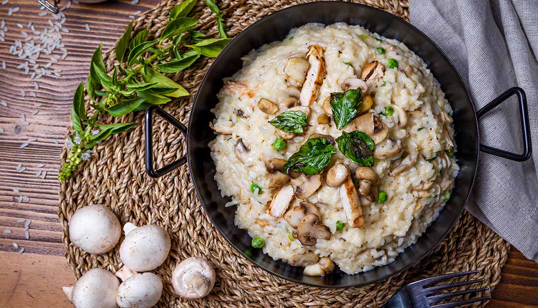Risotto cu pui